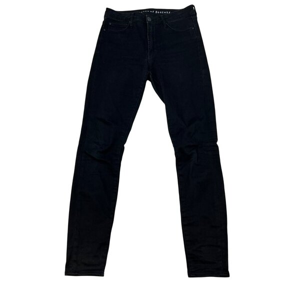 Articles of Society Women’s Skinny Jeans Mid Rise Black Size 26 Waist - Picture 1 of 9